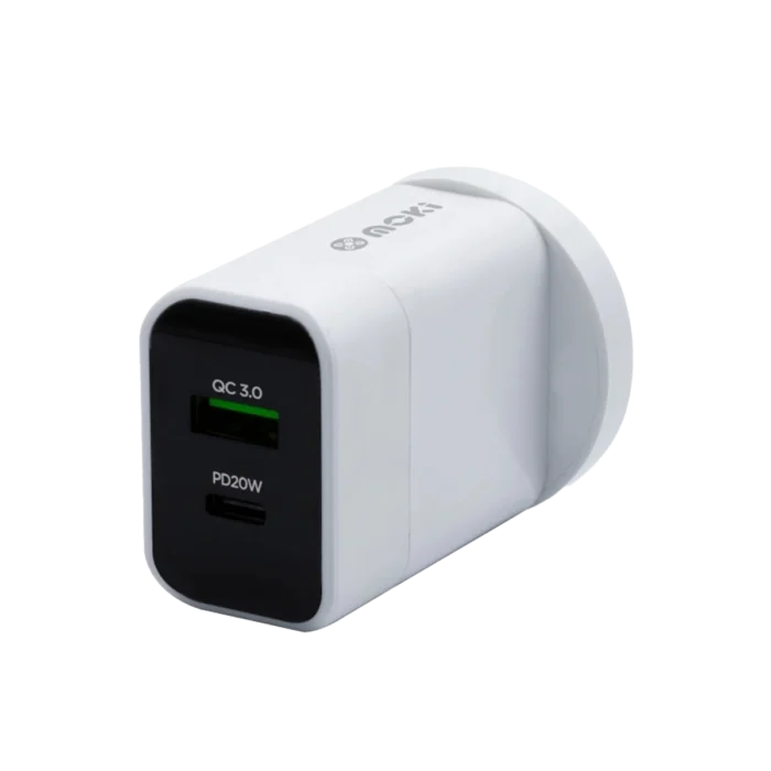 Moki 20W USB-C PD Australian wall charger with Qualcomm 3.0 Quick Charge technology