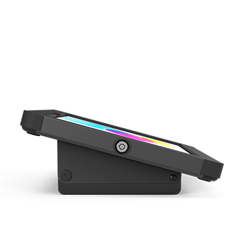 Side view Pod black tablet mount