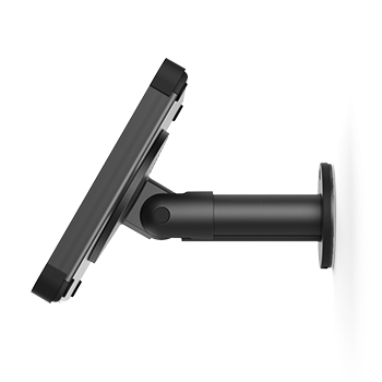 Side profile Sprocket X-Wall iPad wall mount black